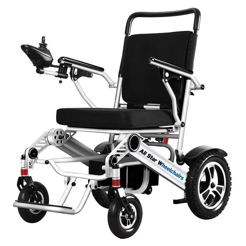 Modern electric wheelchair with ergonomic design