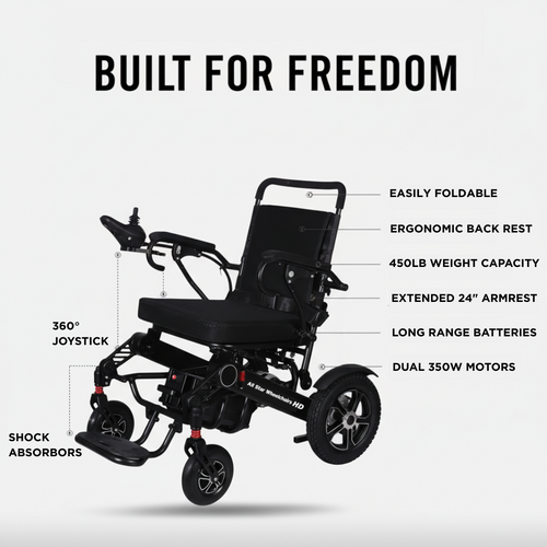 Heavy Duty Electric Wheelchair