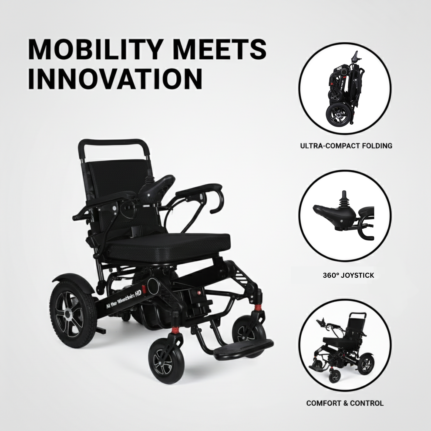 Heavy Duty Electric Wheelchair