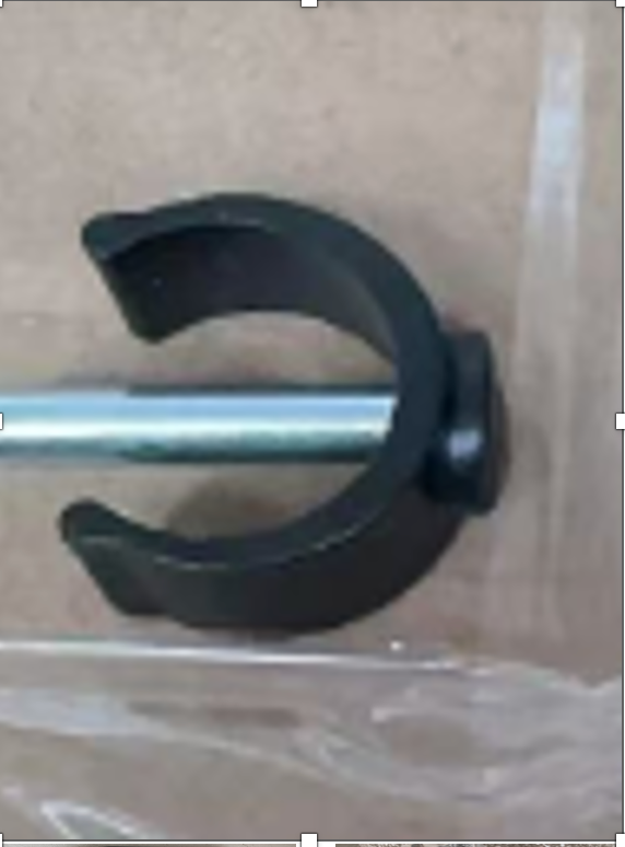 Footrest mounting clips (fits ASW-209)