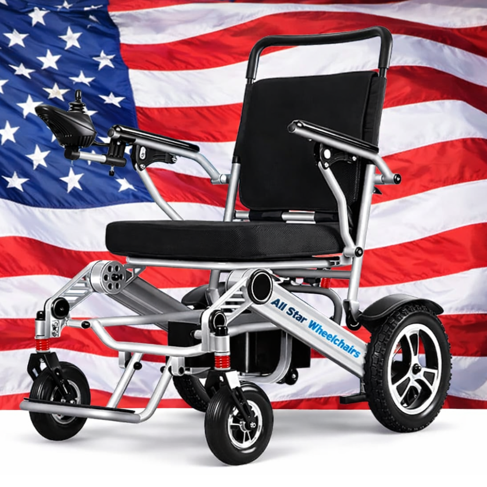 USA Classic folding electric wheelchair for adults