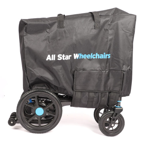 Protective travel carry bag for carbon fiber electric wheelchair