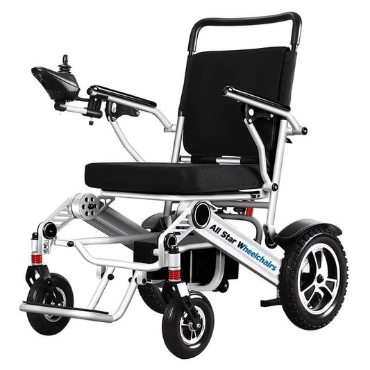 Modern electric wheelchair with ergonomic design